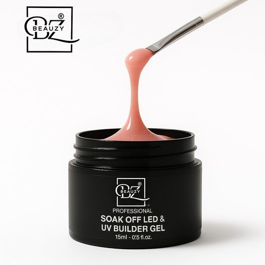 Beauzy Builder Gel – Pink (Soft Tint & Professional Finish)