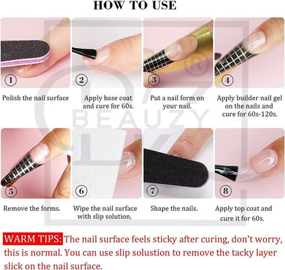 Beauzy Builder Gel – Strong Nail Extensions, Long-Lasting & Easy Application